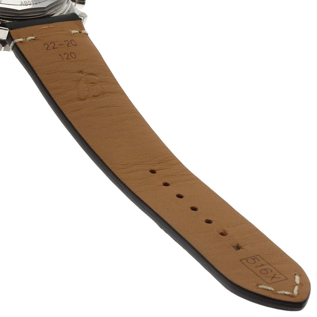 Breitling Navitimer B01 Chronograph 43 Stainless Steel/Leather Men's Watch AB0121B1B1X2