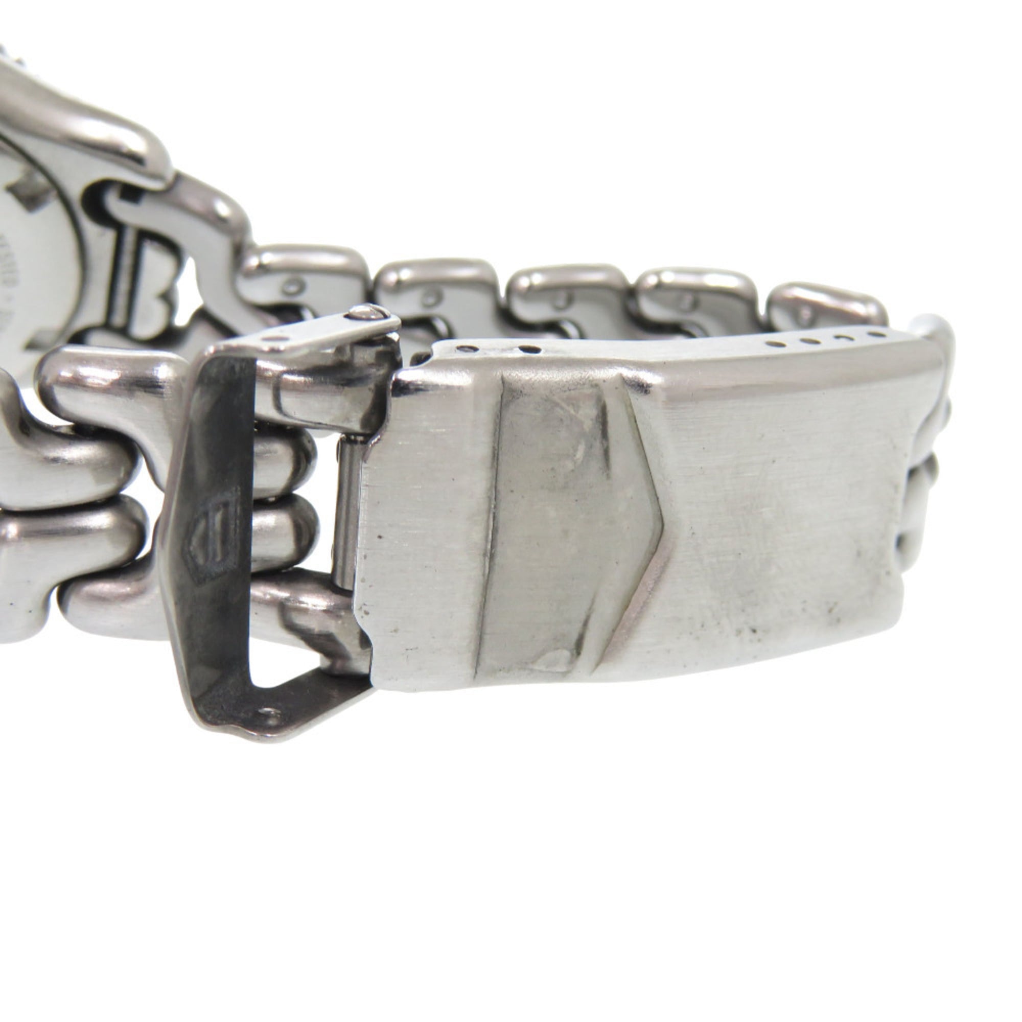 TAG Heuer Cell Date WG1313-2 Stainless Steel Gray Quartz Watch 0667TAG HEUER — Good