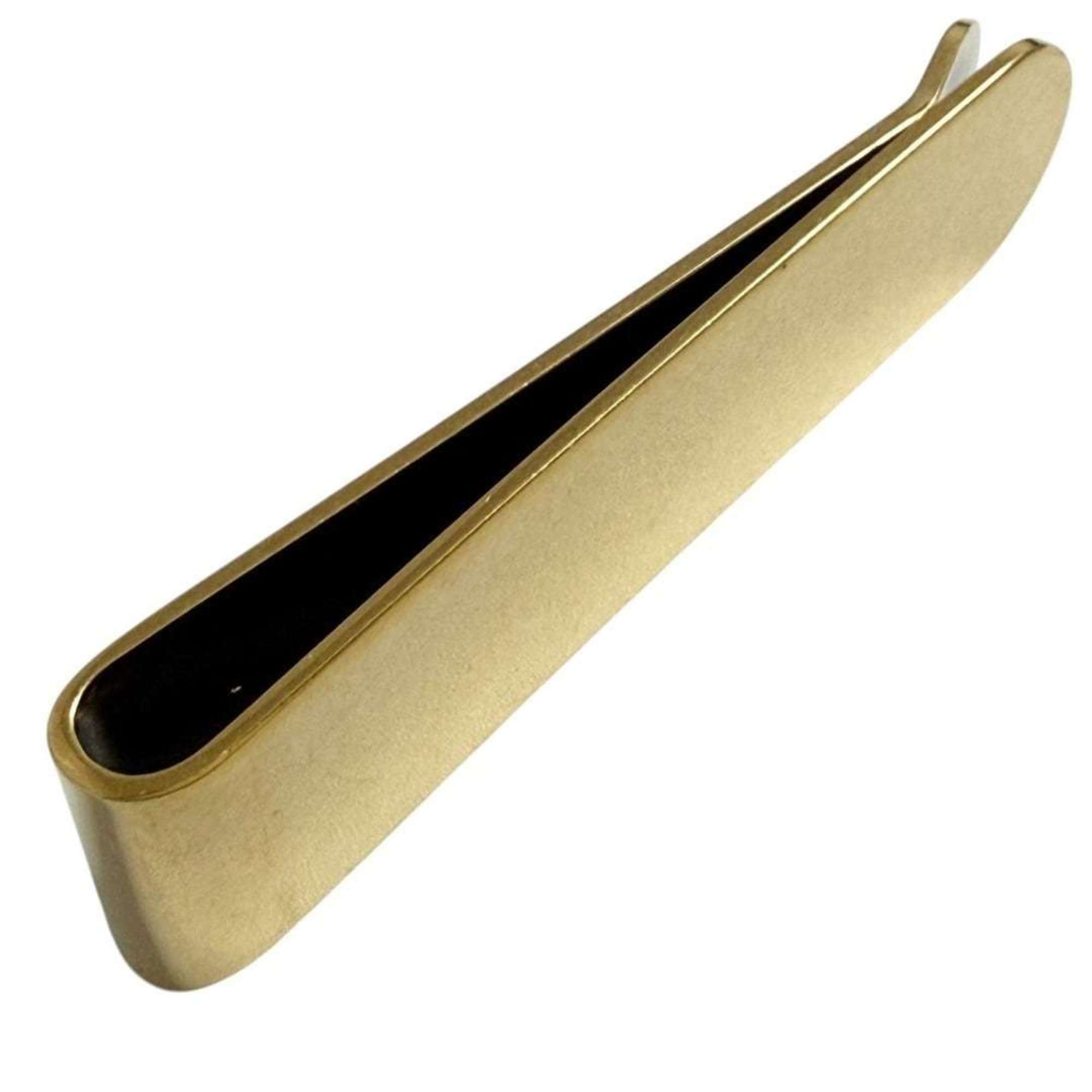 Saint Laurent Paris Men's Money Clip, ID, Bill Gold