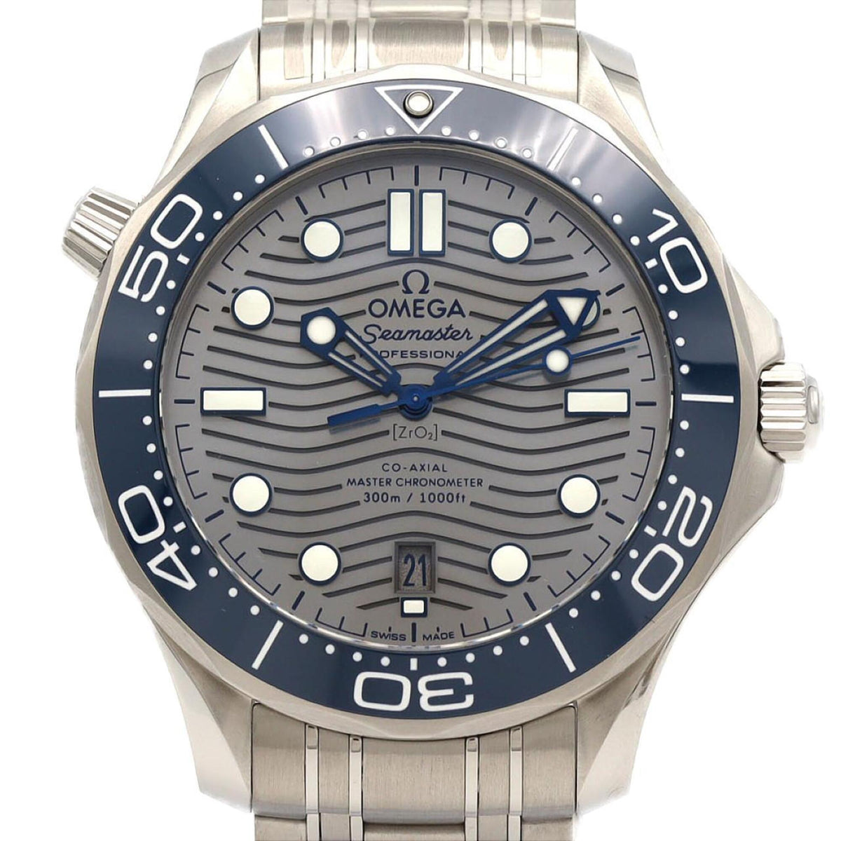 Omega Seamaster Diver 300M 210.30.42.20.06.001 Stainless Steel Automatic Watch — Very Good