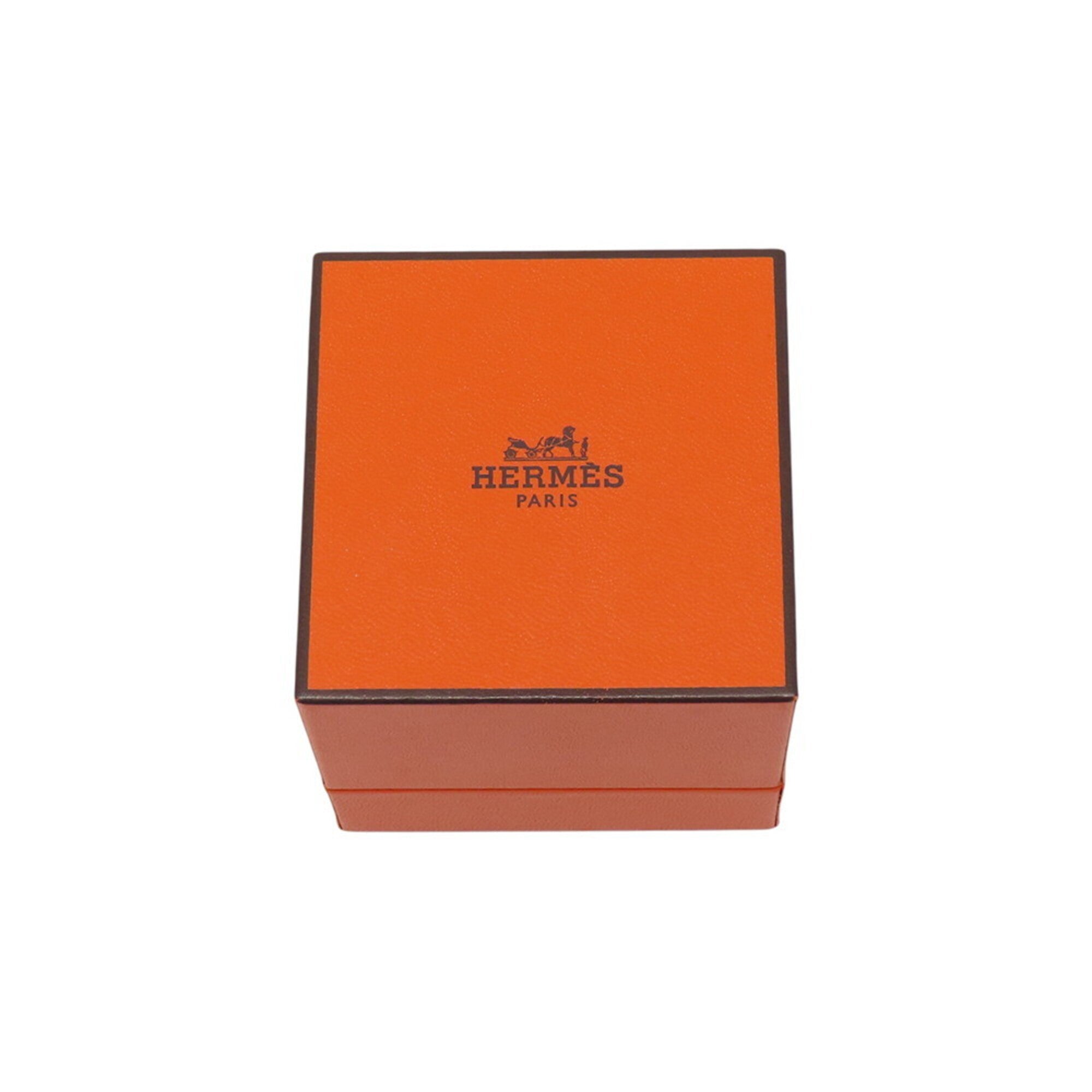 Hermes ring, Clou de Forge ring GM, SV925 silver, size 49. HERMES ring — Like New