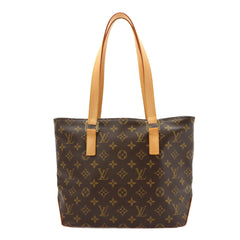 Louis Vuitton Monogram Cabas Piano Tote Handbag, Brown, M51148, Gold Hardware — Like New