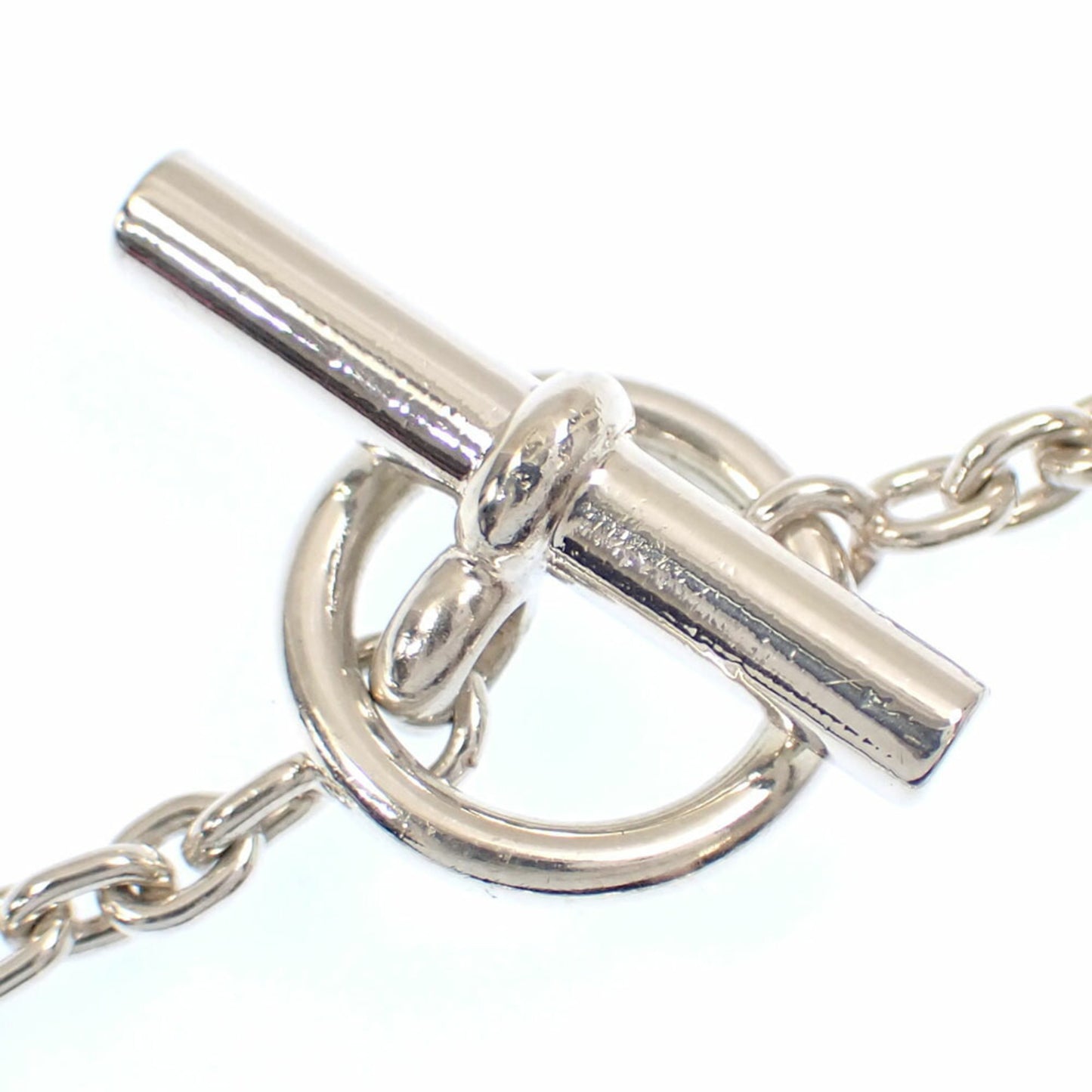 Hermes Hermès Farandole Bracelet for Women, SV925, 24.8g, Silver, Chaine d'Ancre, A2246171