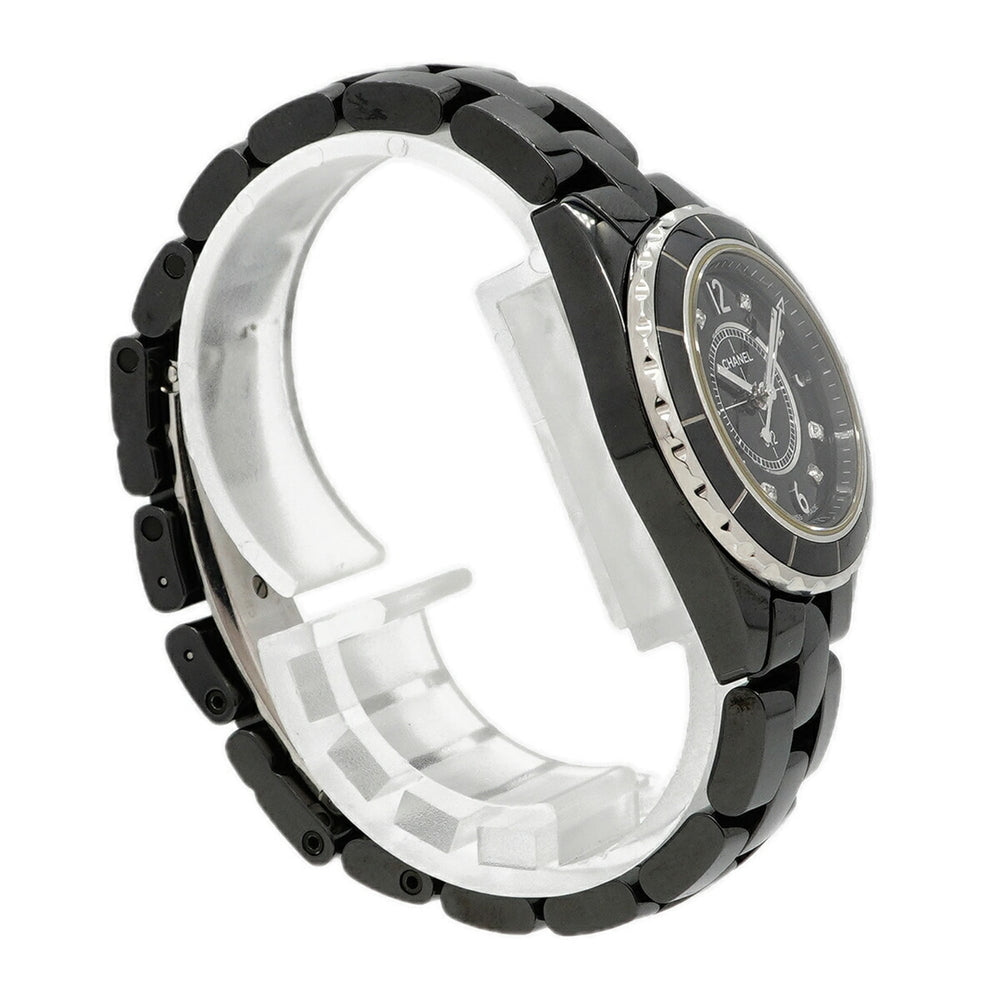 Chanel J12 Diamond H2569 Black Dial Women's Watch — Good