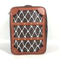 LOUIS VUITTON M45784 NBA Collaboration Shoebox Backpack Bag Rucksack Monogram Canvas Men's Brown — Like New