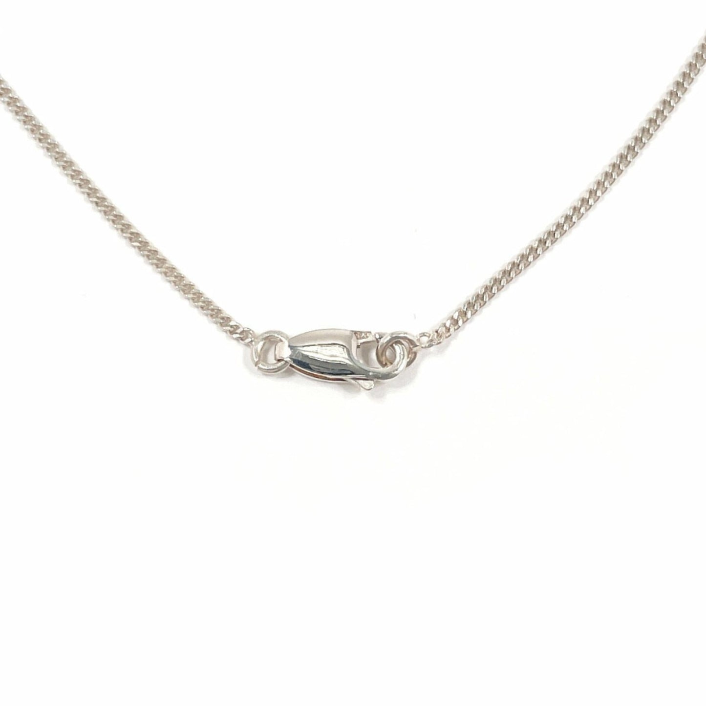 GUCCI Gucci Cross Necklace, 925 Sterling Silver, Unisex