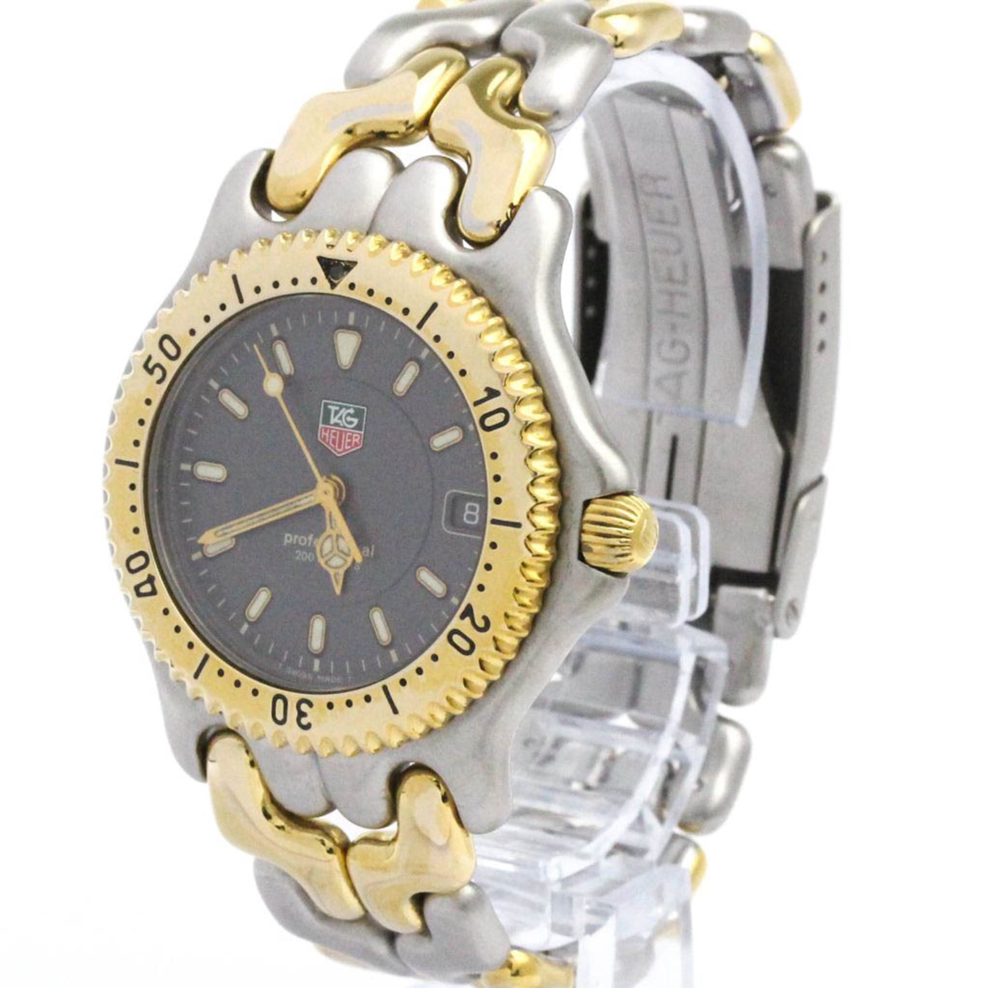 TAG HEUER Sel Professional 200M Gold Plated Steel Watch WG1120 Polished — Very Good