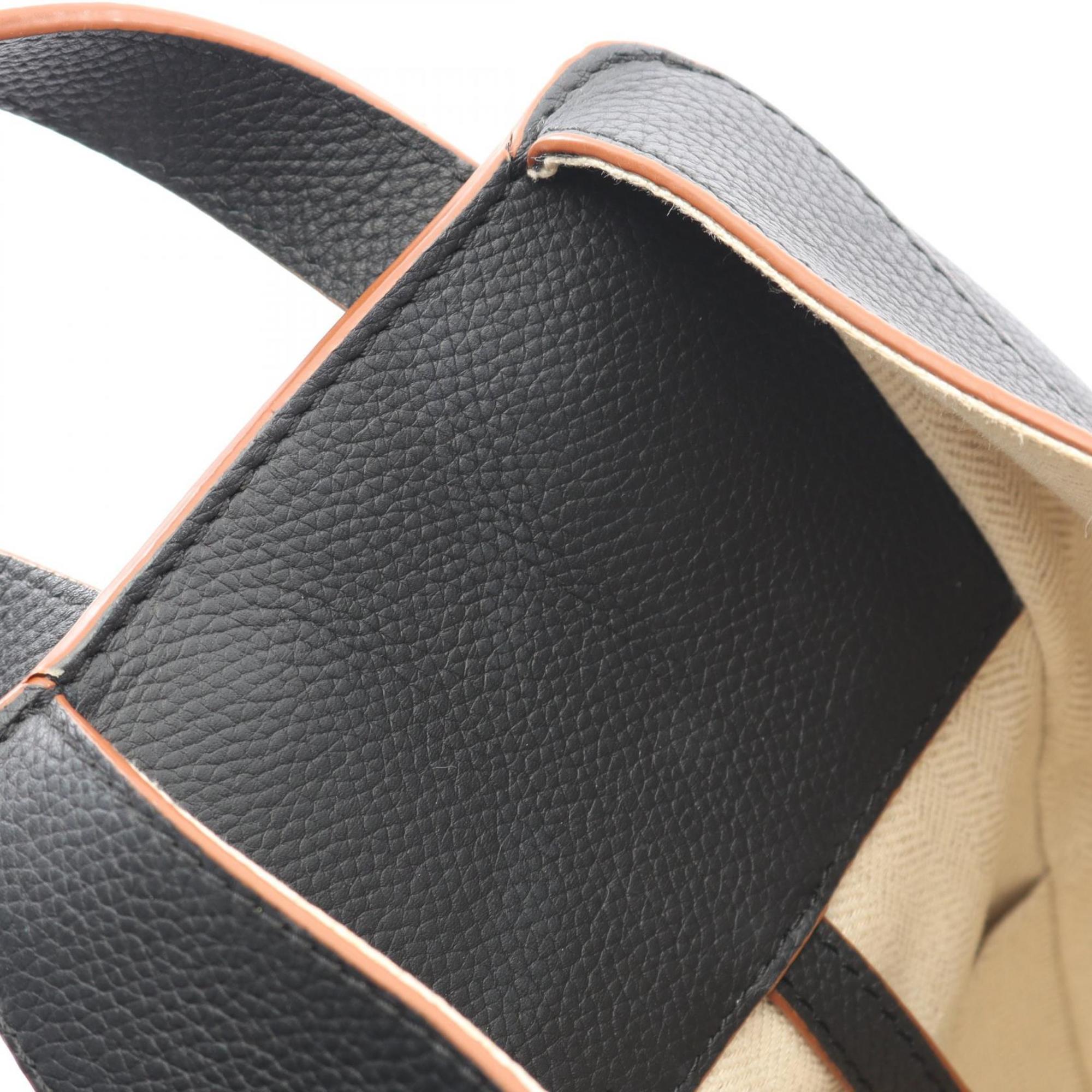 LOEWE Hammock Bag, Small Handbag, Leather, Women's, Black