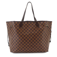 Louis Vuitton Neverfull GM Damier Tote Handbag, Ebene Cerise, N51106, Gold Hardware — Like New