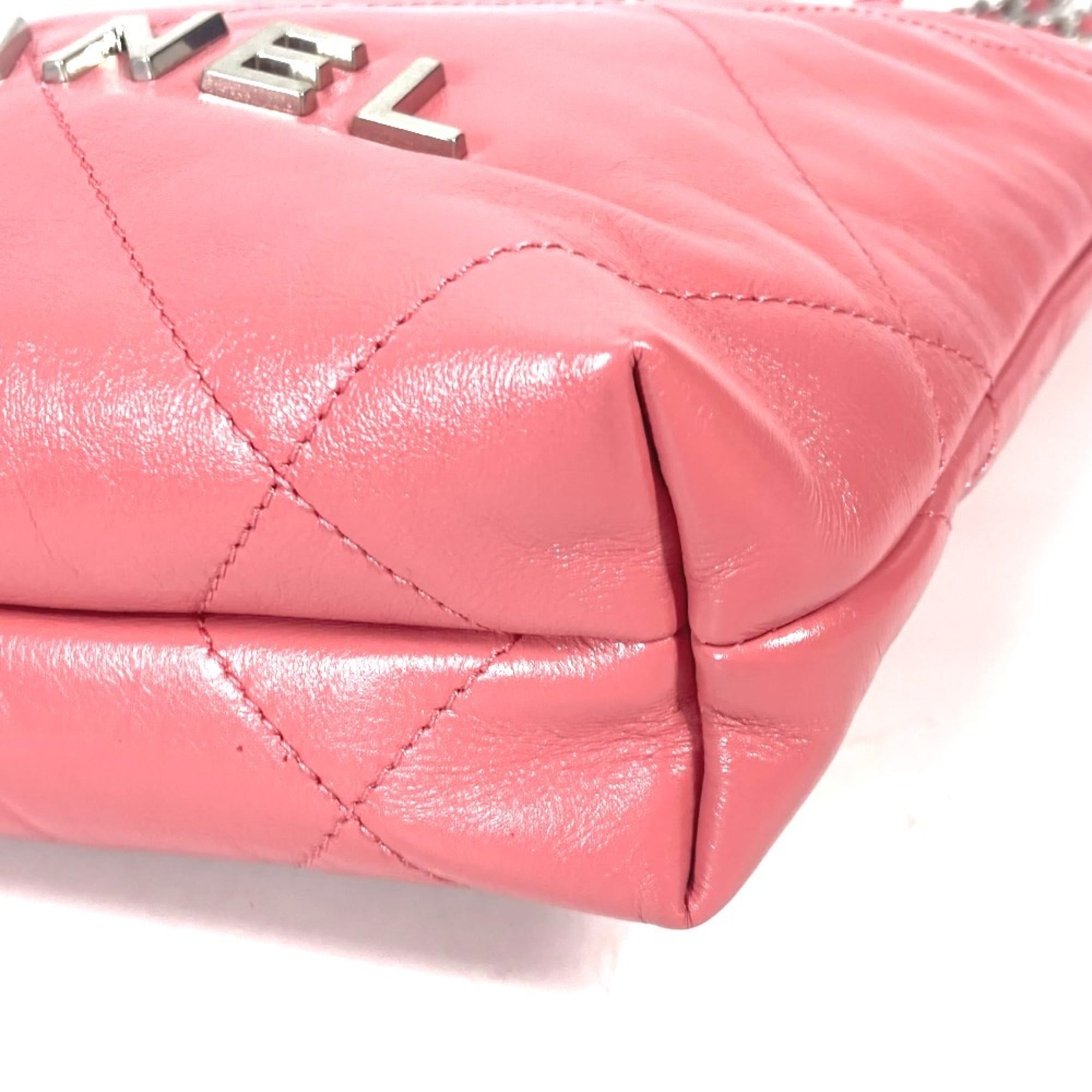CHANEL AS3980 Chain Chanel 22 Handbag Shoulder Bag Calfskin Women's Pink G-240325-37 — New - Store Return