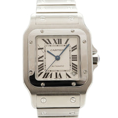 Cartier Santos Galbee XL W20098D6 Silver Dial Men's Watch — Good