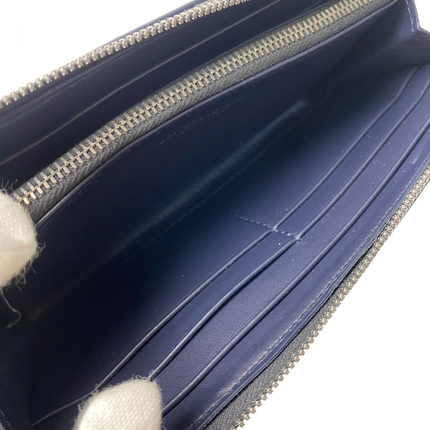 Bottega Veneta Men's Two-Tone Intrecciato Long Wallet