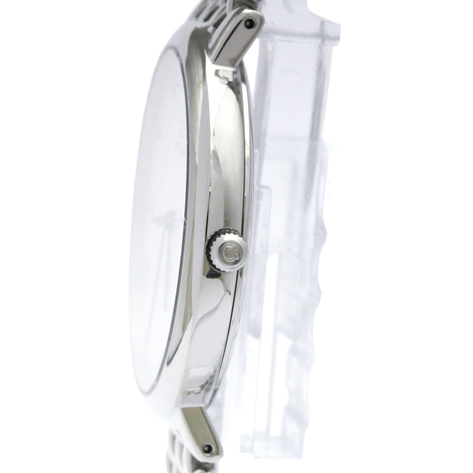 OMEGA De Ville Quartz Stainless Steel Mens Watch 7520.23 Polished — Very Good