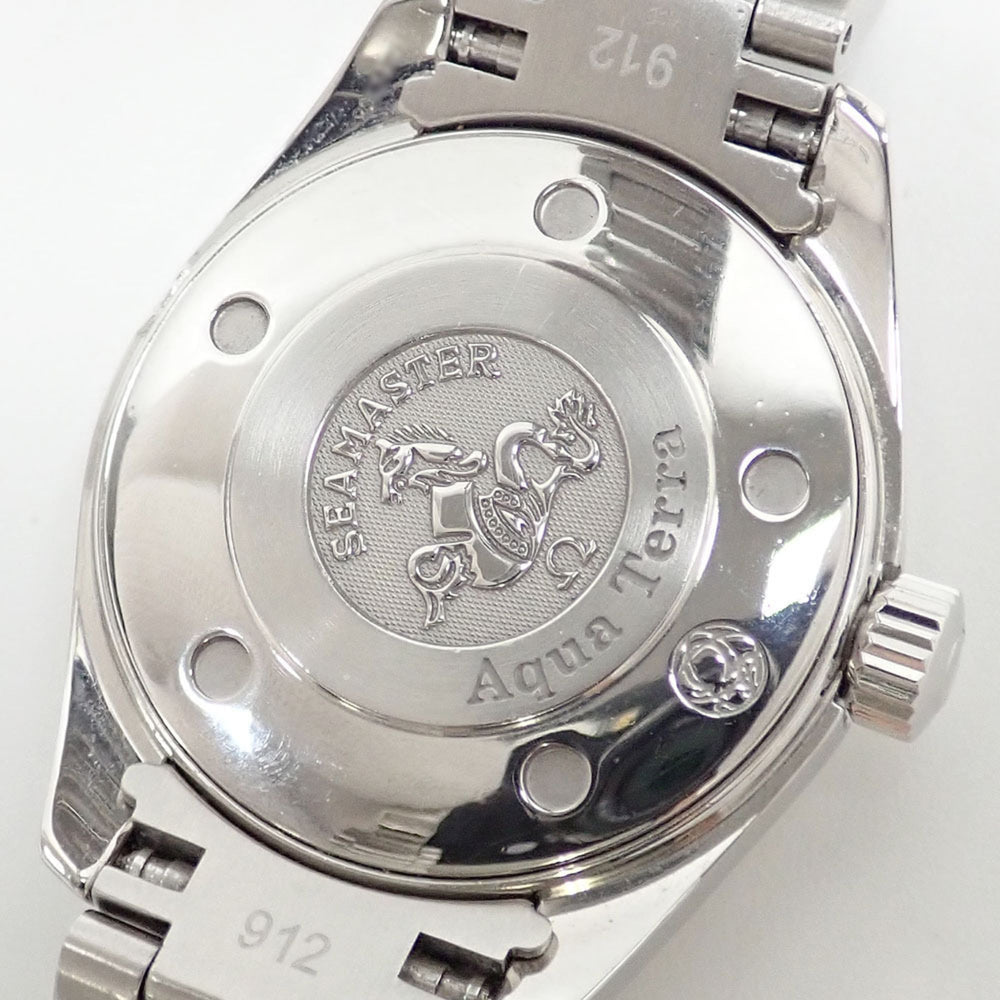 Omega Seamaster Aqua Terra Ladies Quartz Watch SS 2577.80.00 Battery-powered — Good