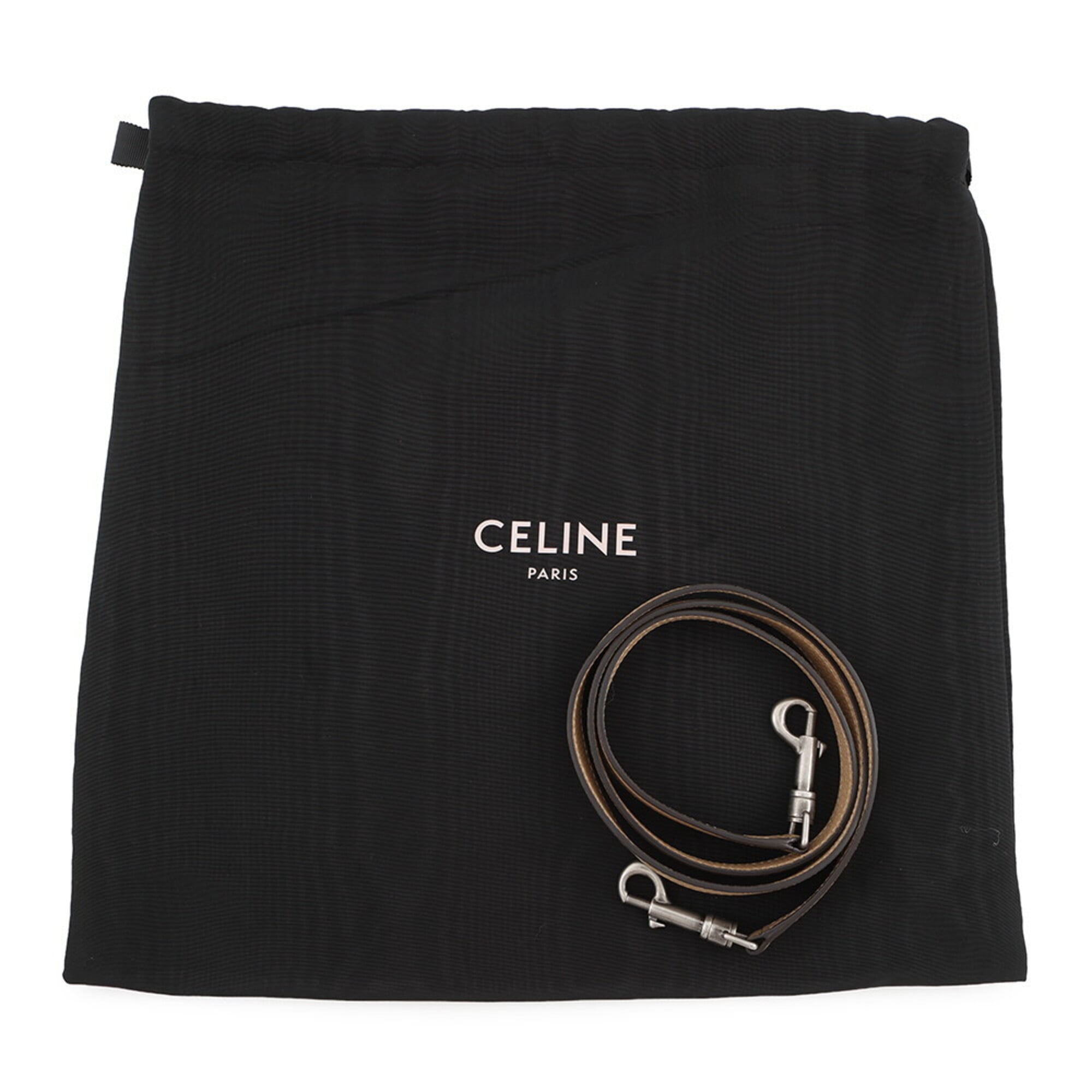 Celine handbag, Luggage Nano Shopper, leather, 189243, CELINE 2-way, beige — Like New