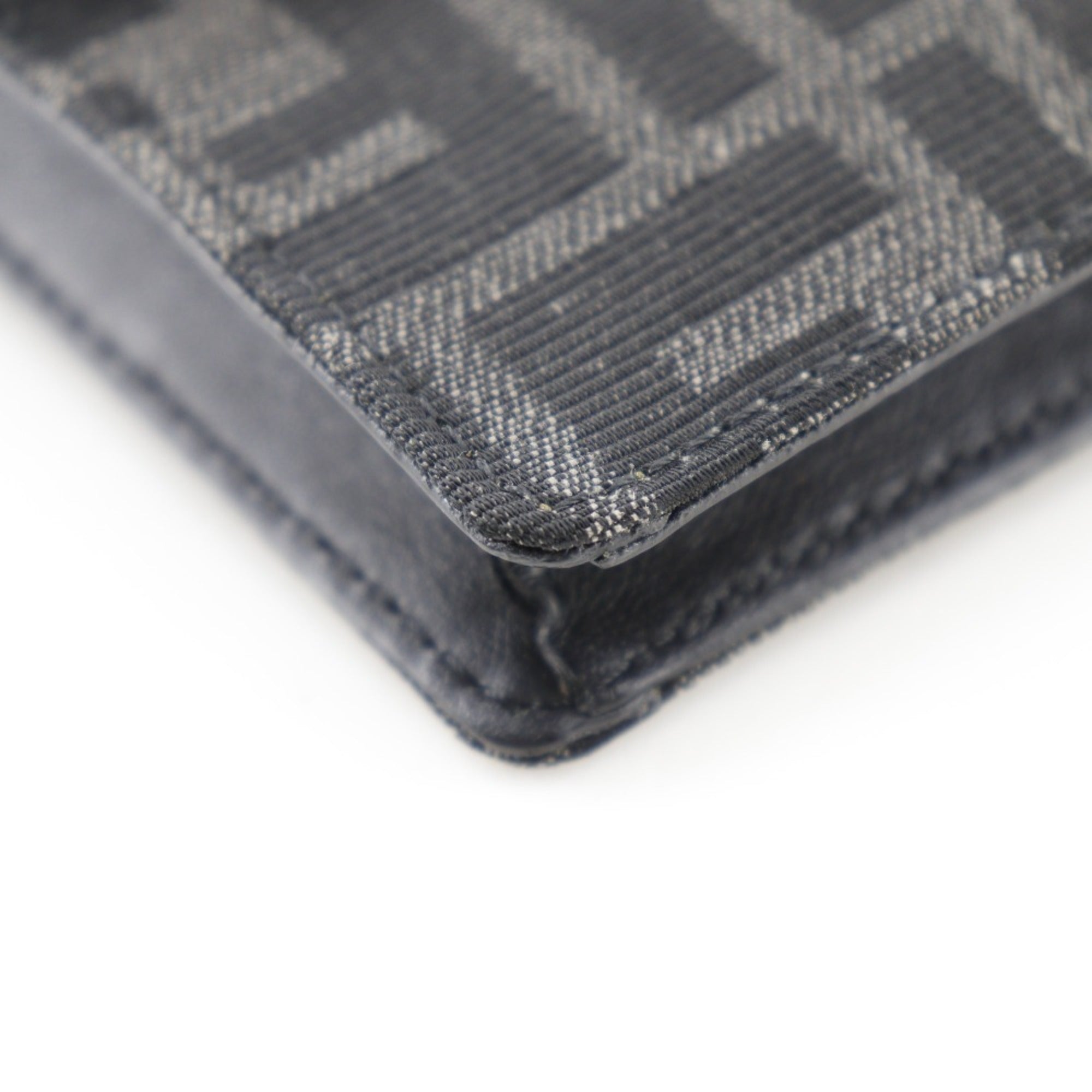 FENDI Marsupio Baguette Shoulder Bag 3WAY Clutch 7M0295 Nylon Canvas x Leather Black 3way Type Men's G122025004