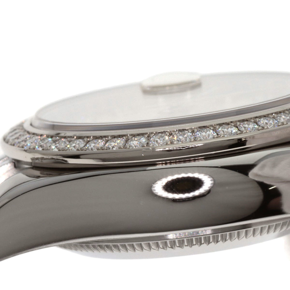 Rolex 179384G Datejust 10-Piece Diamond Bezel Watch in Stainless Steel/SS/18K White Gold with Diamonds, Women's — Good