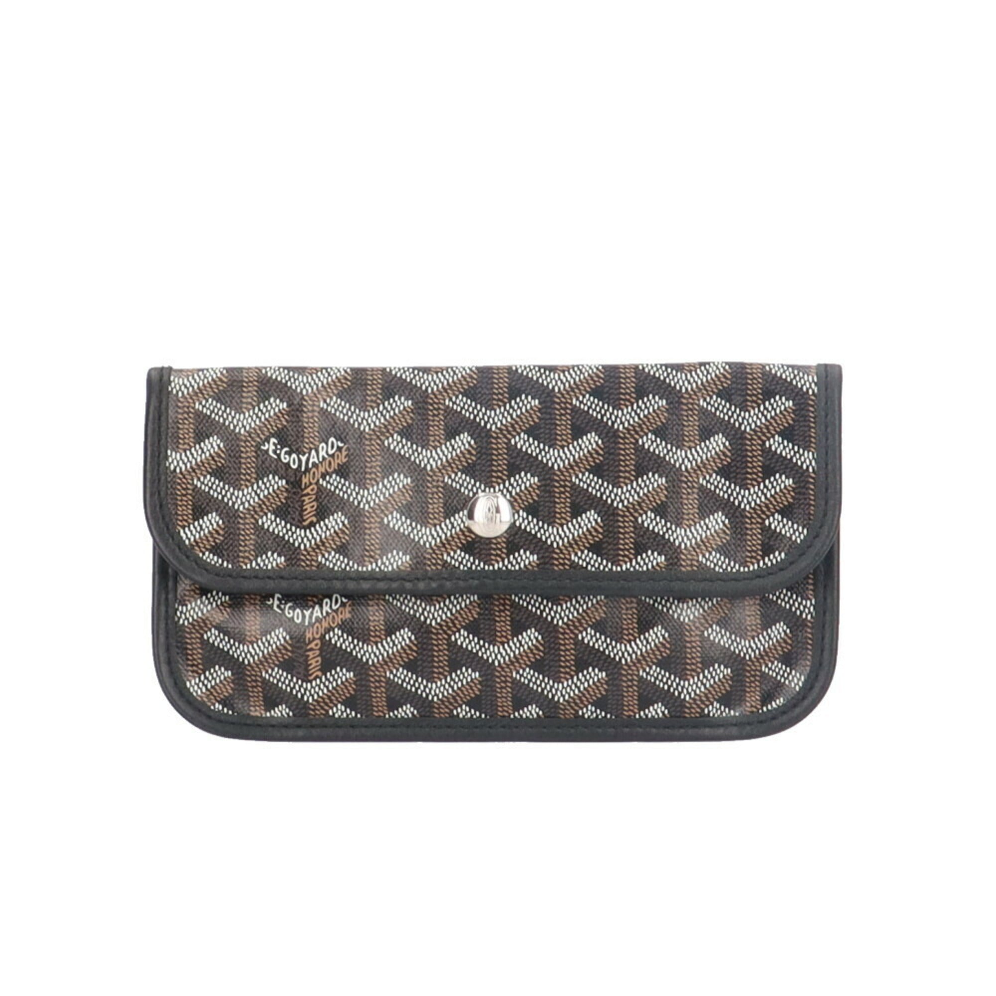 Goyard Saint Louis PM Tote Bag, PVC Coated Canvas, Black, Unisex