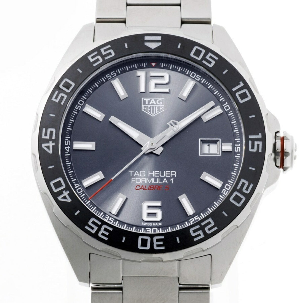 TAG Heuer Formula 1 Date WAZ2011.BA0842 Gray Automatic Watch — Very Good