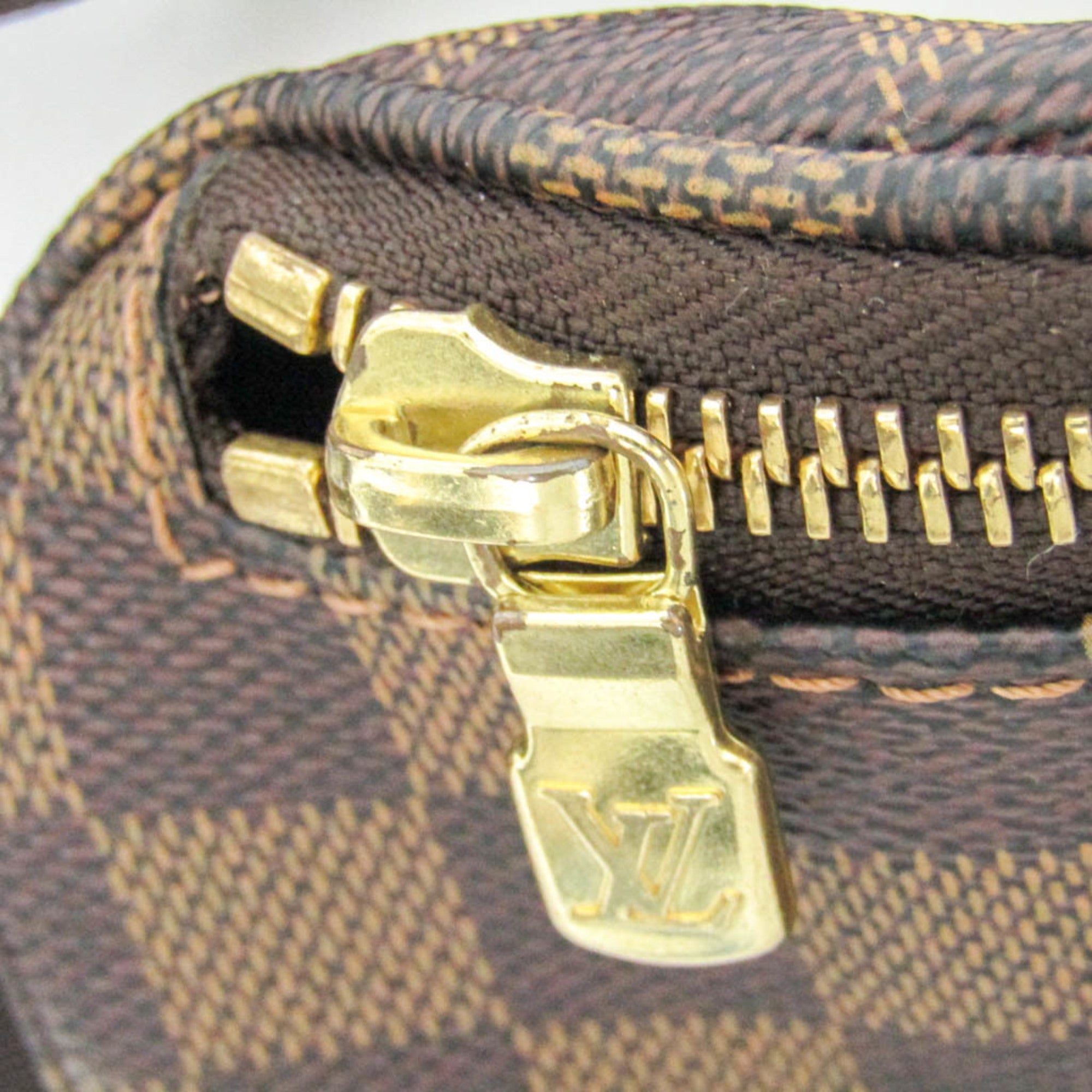Louis Vuitton Damier Bumbag Melwil N51172 Men,Women Fanny Pack Ebene — Like New
