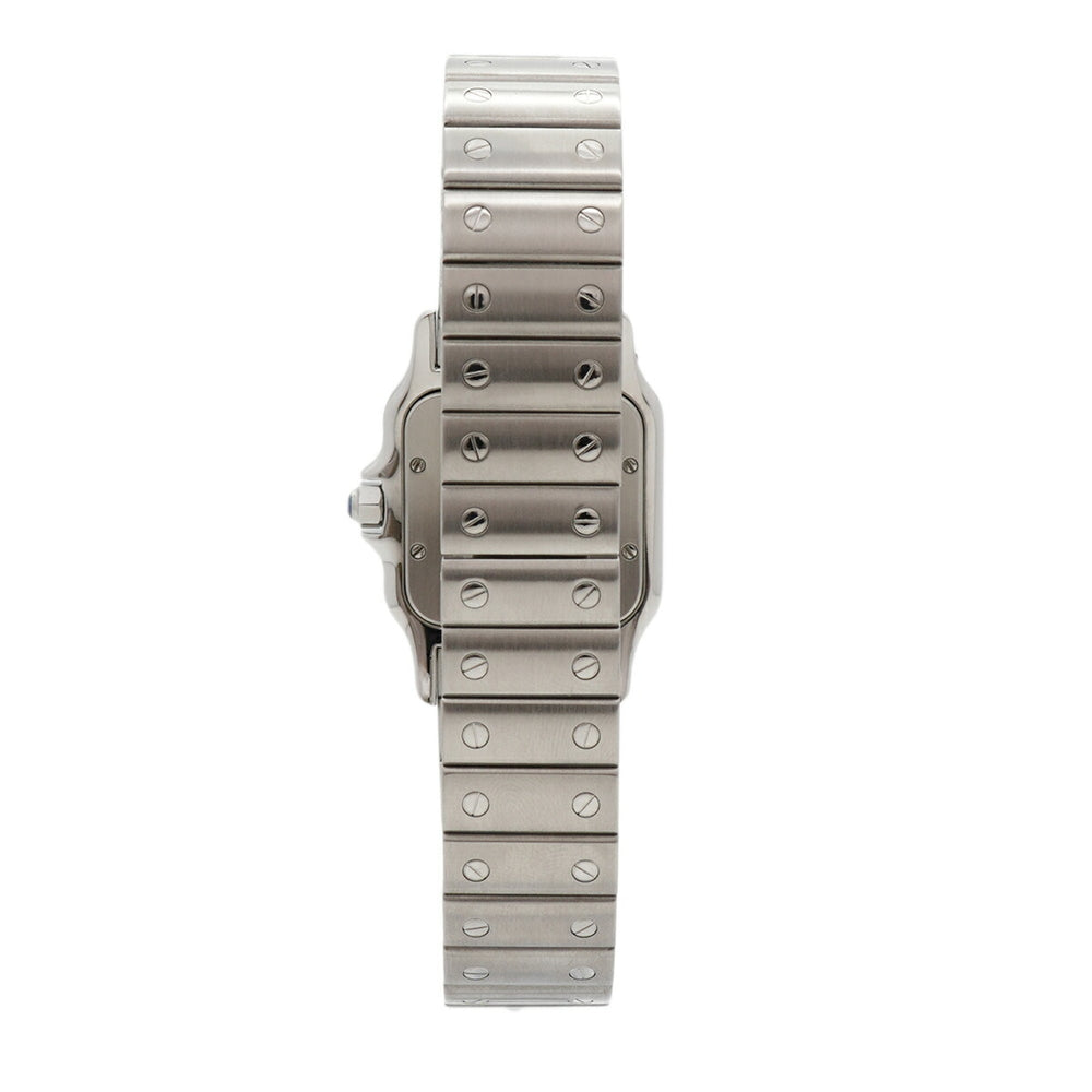 Cartier Santos Galbee LM W20060D6 Ivory Dial Men's Watch — Very Good