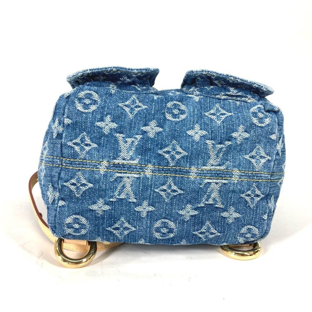 LOUIS VUITTON M46836 New LV Remix Venice Backpack Monogram Denim Women's Blue — New - Store Return