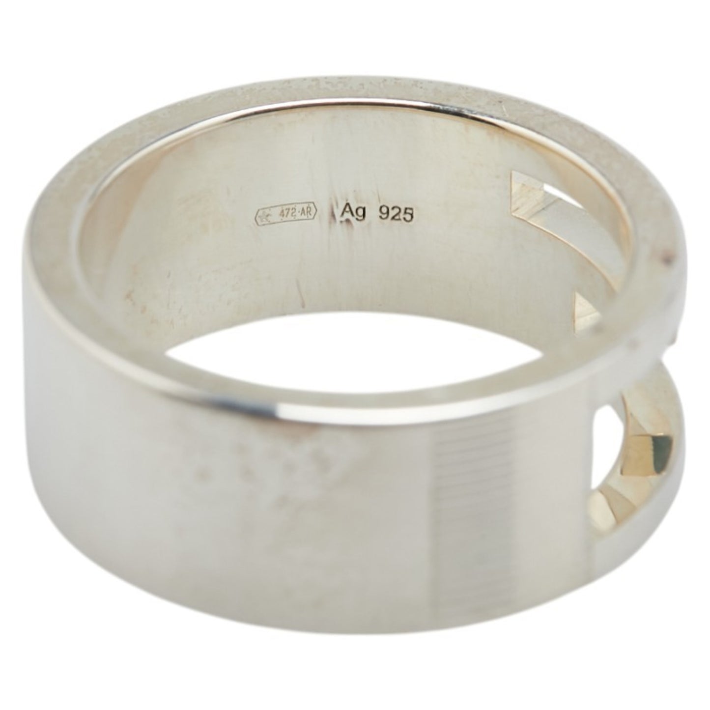 Gucci Branded G Ring #13 SV925 Silver Women's GUCCI