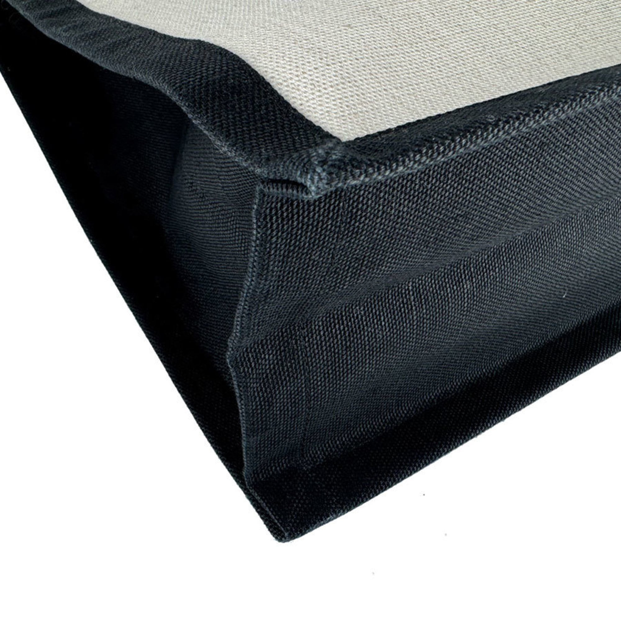 Saint Laurent Rive Gauche North South Cabas Coated Canvas Leather Handbag in Black and Ivory, Men's, 632539, Free Shipping, z8772