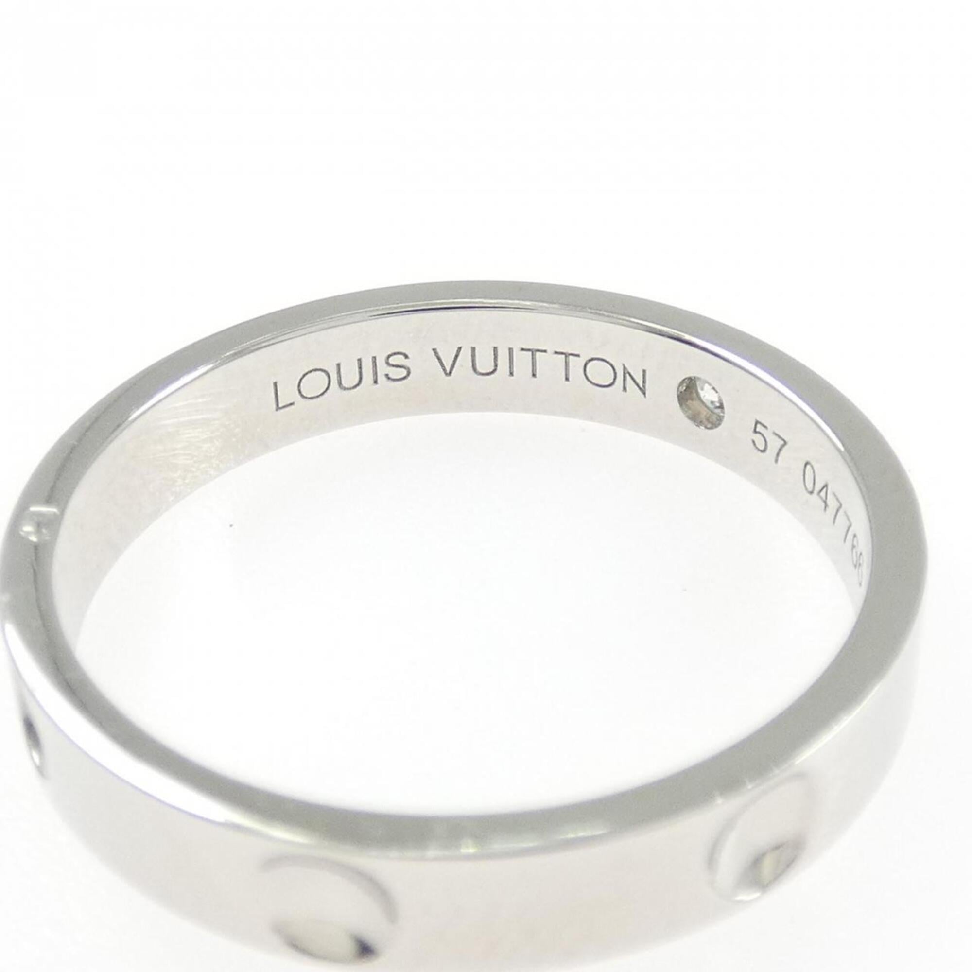 Louis Vuitton Alliance Empreinte 1P Ring — Like New