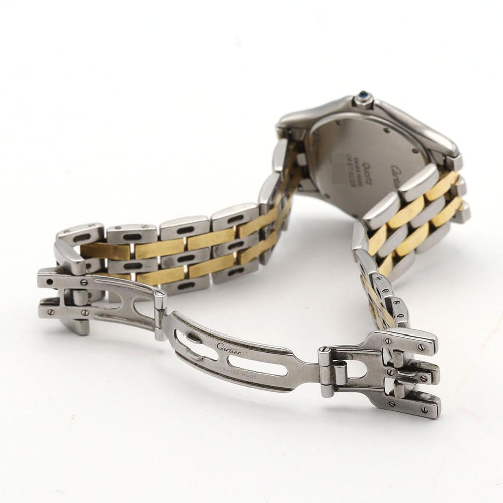 Cartier Panthère Cougar LM 2ROW W35006B6 SSxYG Quartz Watch — Good