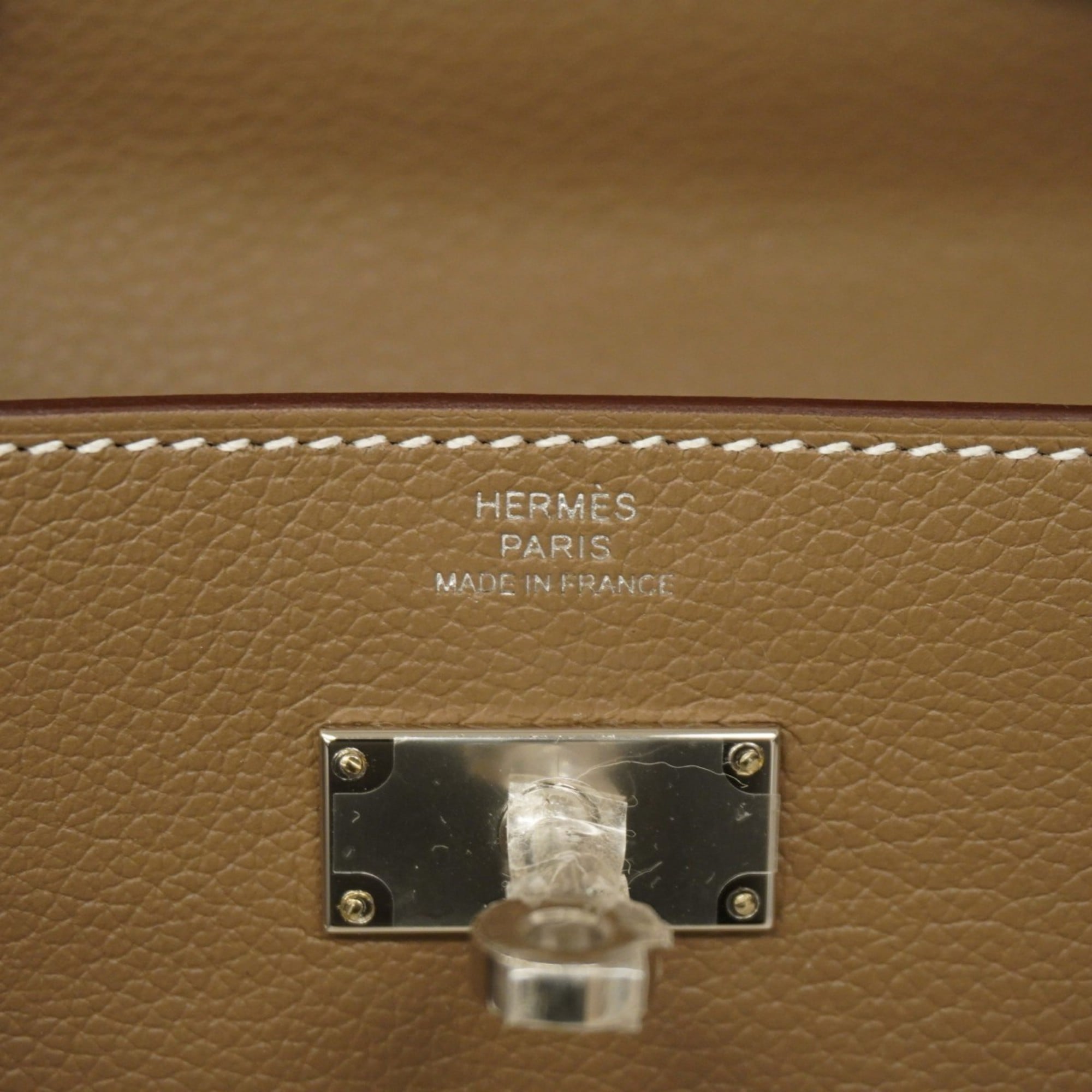 Hermes Hermès Kelly To Go Evercolor Etoupe Wallet with K Stamp for Women