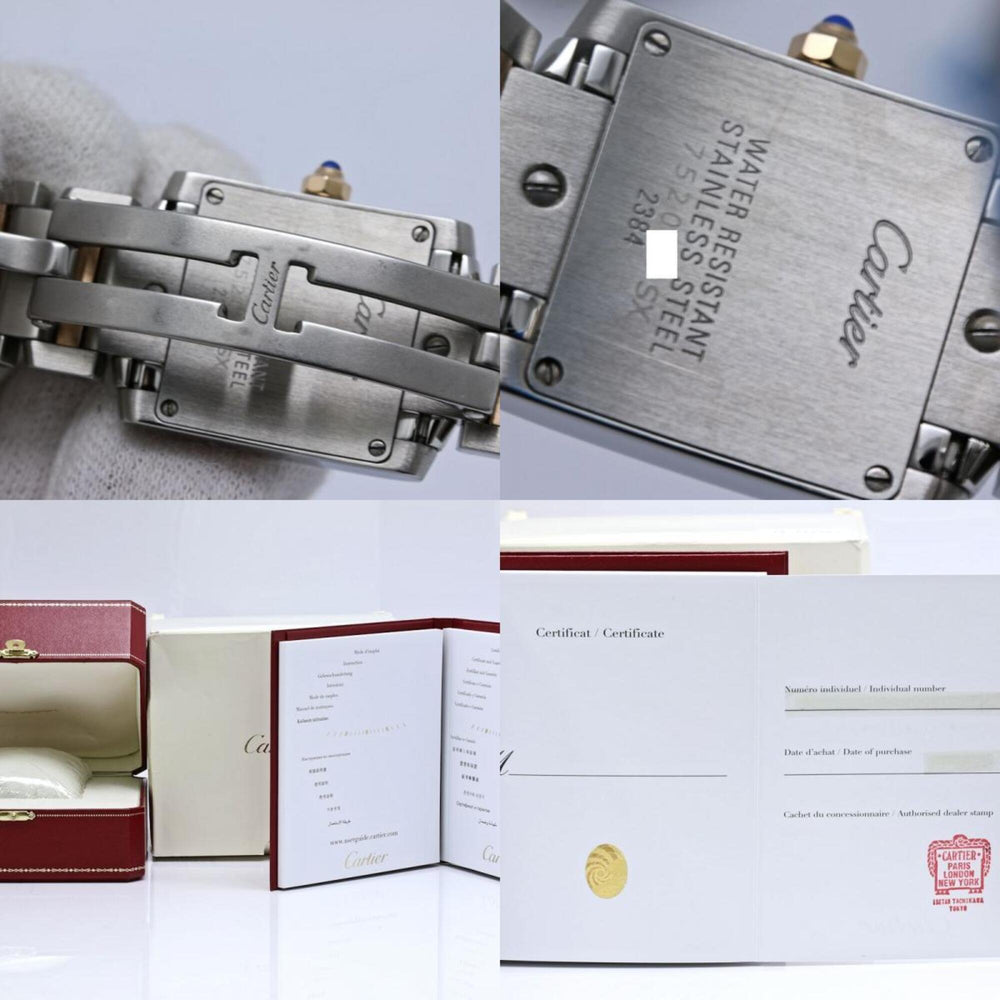 CARTIER Tank Française SM W51027Q4 Women's Watch SSx18KPG 40559 — Very Good