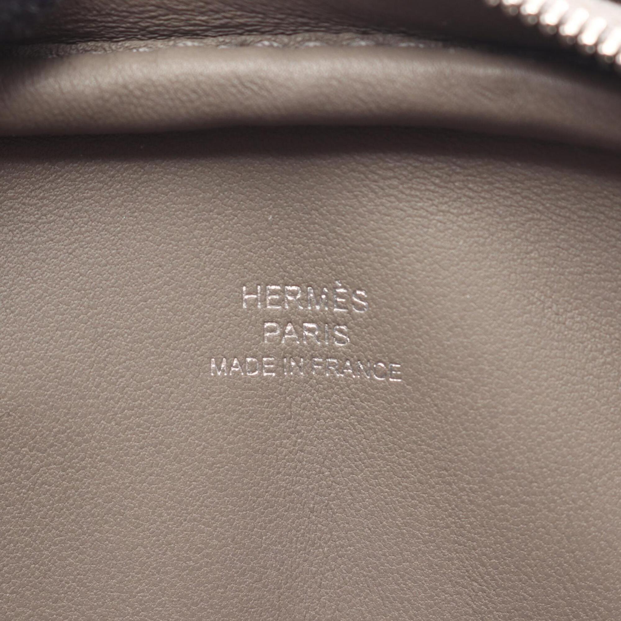 Hermes In the Loop Ecru Grismeyer Waist Bag/Handbag, Sheepskin/Veau Swift Leather, Women's, Ivory/Gray — New - Store Return