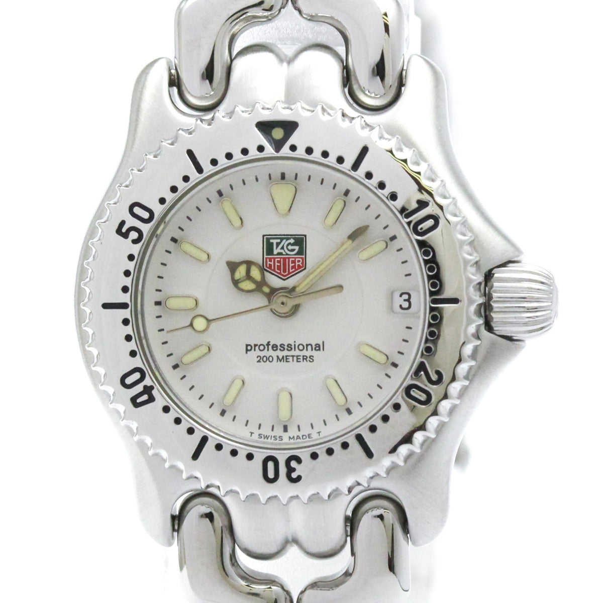 TAG HEUER Sel Professional Steel Quartz Ladies Watch WG1412 Polished — Very Good