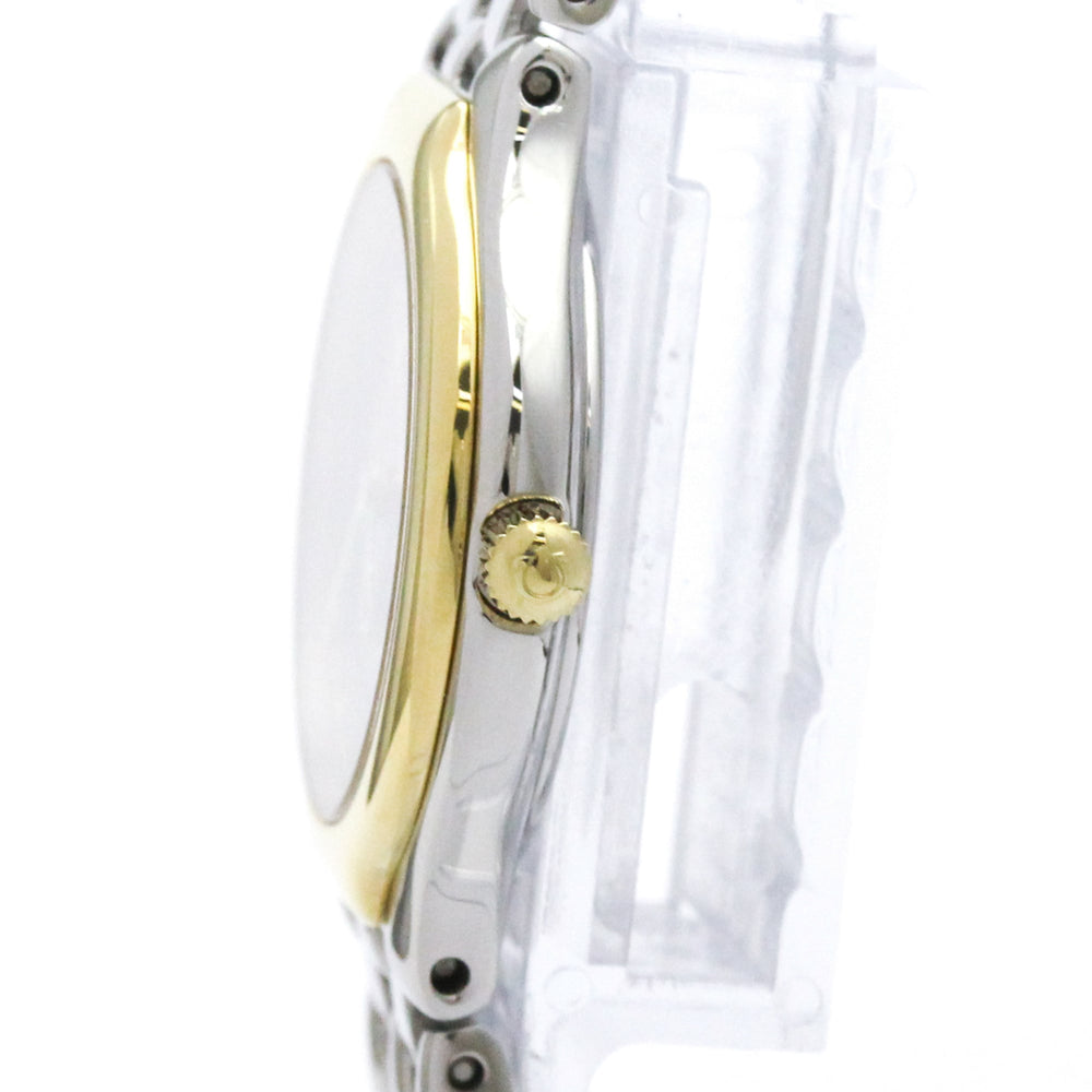 OMEGA De Ville Symbol K18 Gold Stainless Steel Ladies Watch 595.0101 Polished — Very Good