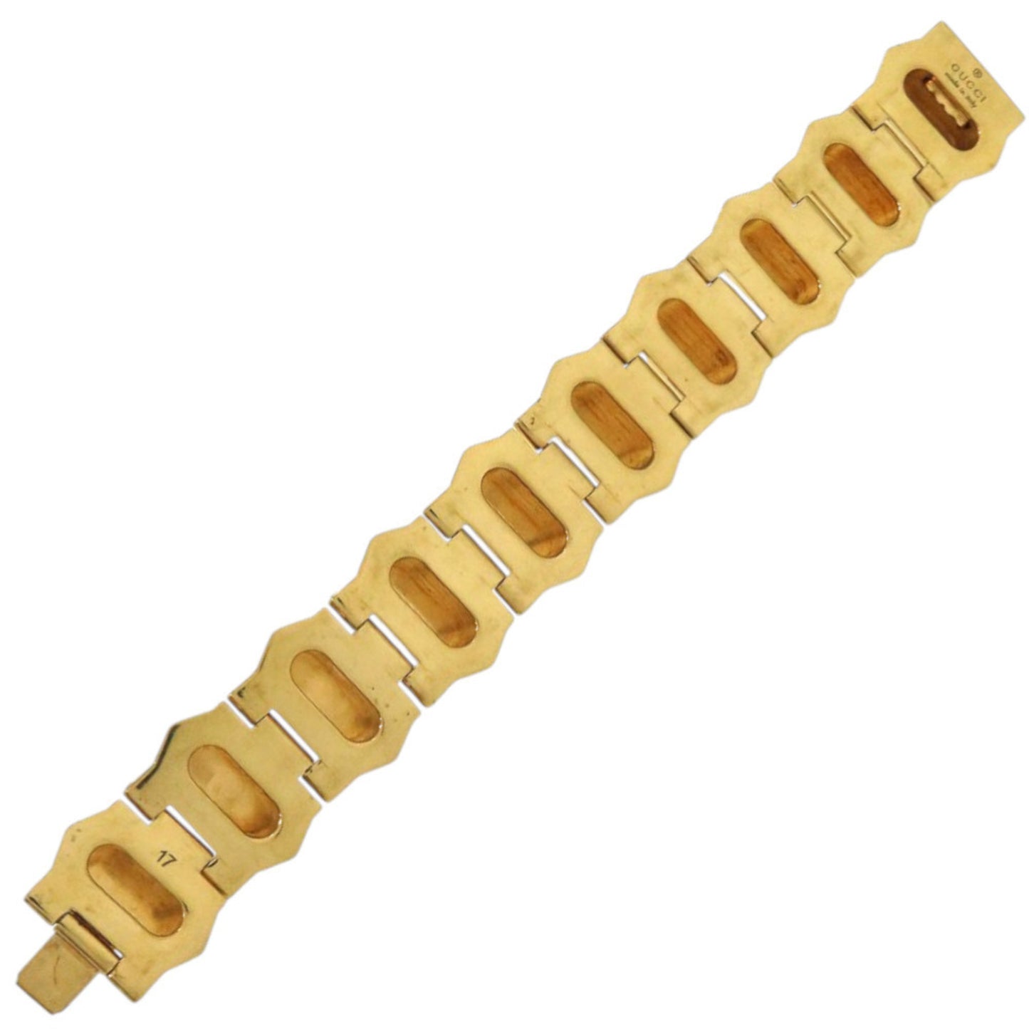 Gucci Chain Brass Gold Bracelet 0525GUCCI