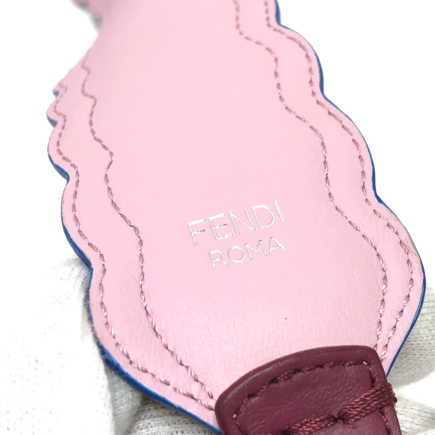 Fendi Faux pearl Spare Shoulder Strap Shoulder strap Multicolore SilverHardware