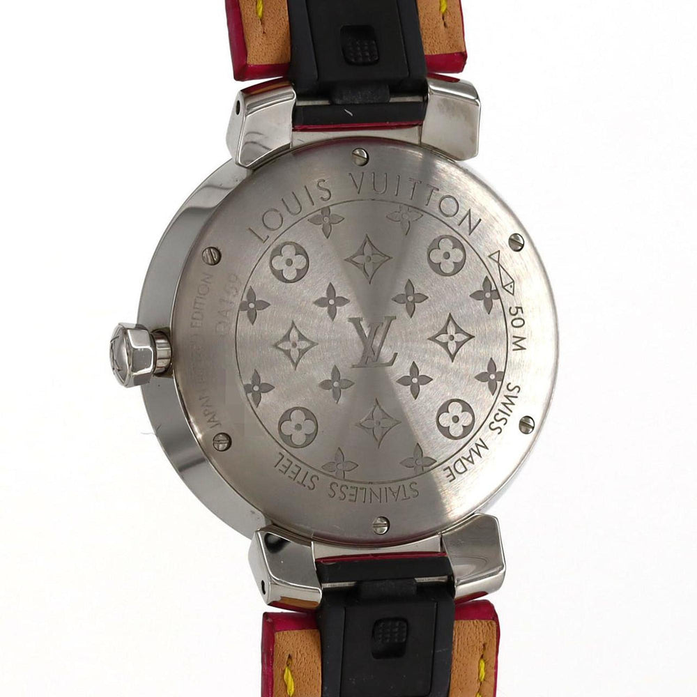 Louis Vuitton Tambour Slim 11P QA159 Stainless Steel Quartz Watch — Very Good