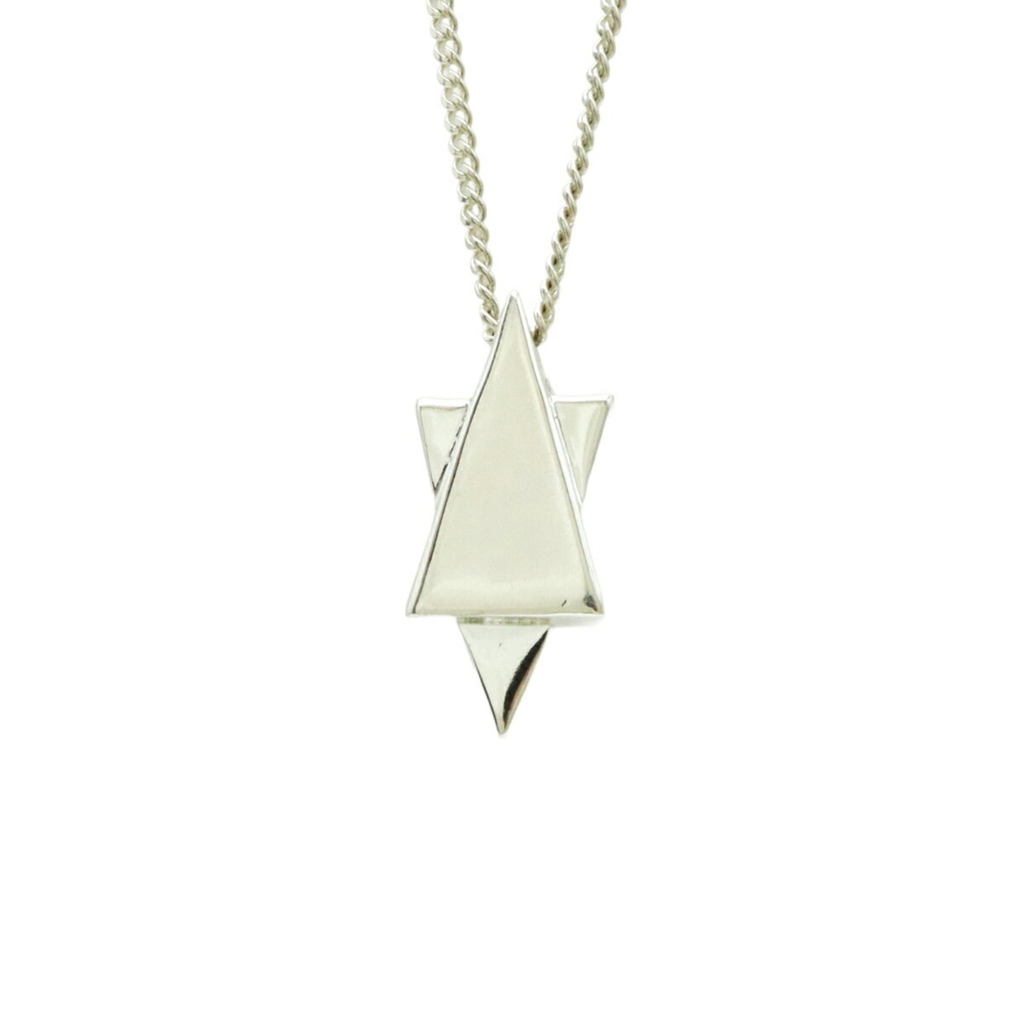 GUCCI Gucci Star of David Pendant Necklace SV925 Ag925 Silver