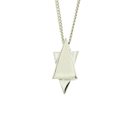 GUCCI Gucci Star of David Pendant Necklace SV925 Ag925 Silver