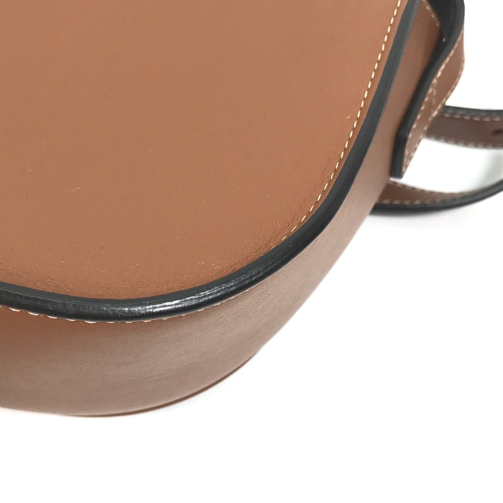 CELINE 198263DU3 Crossbody Pochette Bag Shoulder Bag Tan Brown — Like New