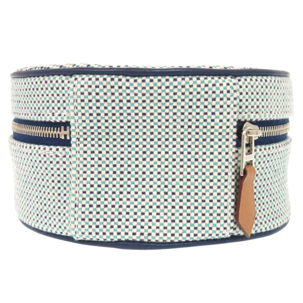 Hermes Evasion Cotton Marine Handbag Pouch 1311HERMES — Like New