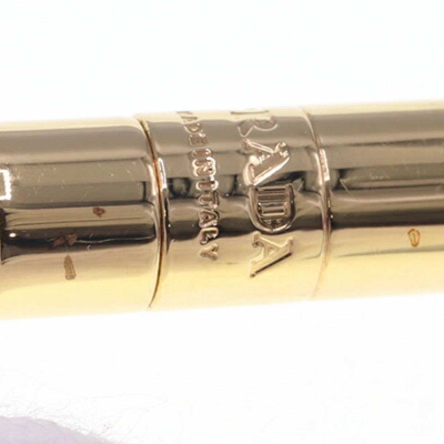 Prada Bracelet 1IB350 Pink Leather and Metal Triangle Women's PRADA