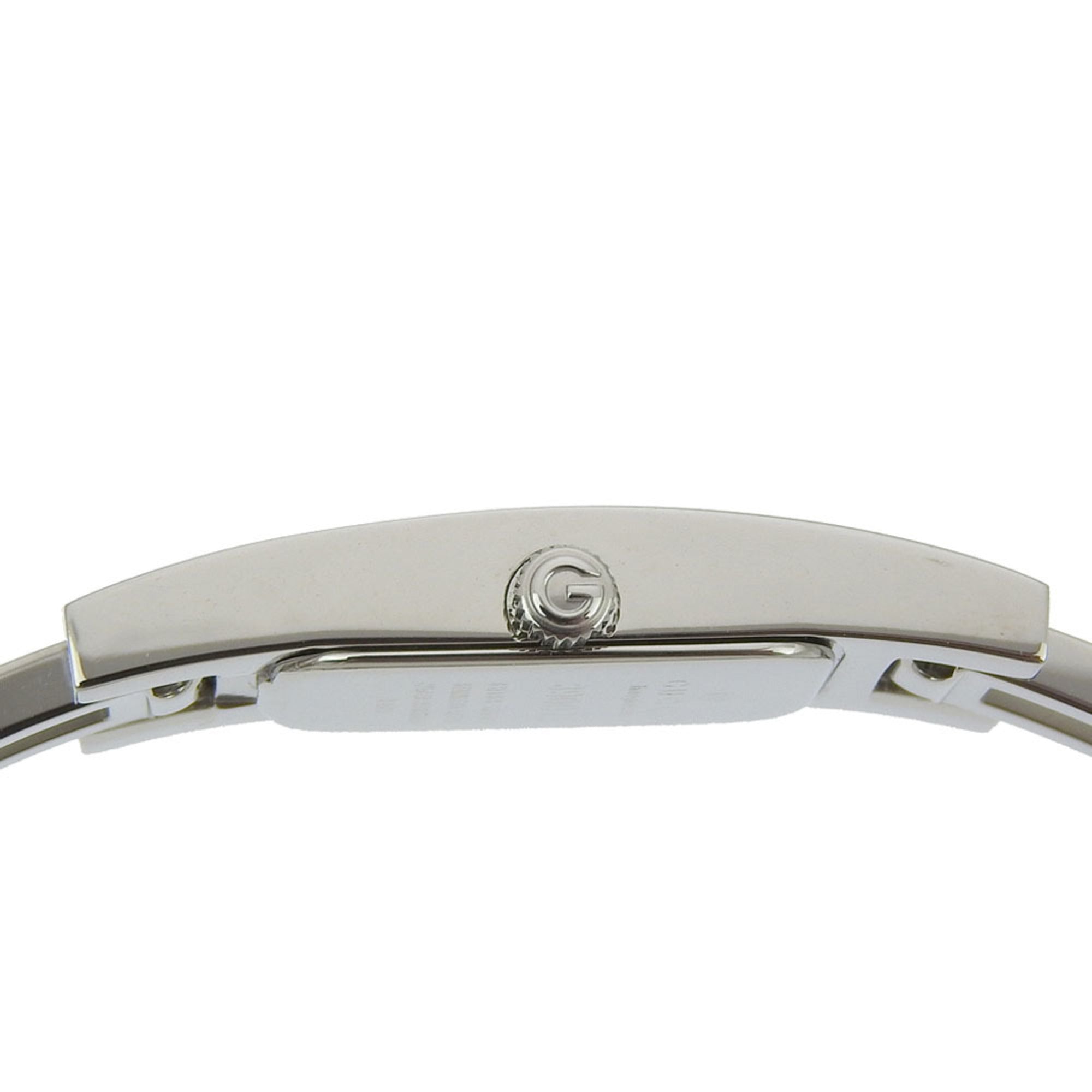 Gucci GUCCI Watch 3900L Stainless Steel Quartz Analog Display Black Dial Women's — Very Good