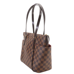 Louis Vuitton Damier Totally PM Tote Handbag, Ebene Brown, N41282 — Like New