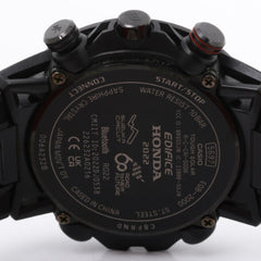 CASIO Edifice Sospensione Honda Racing Red Edition EQB2000HR1AJR Black Stainless Steel Men's Watch — Very Good