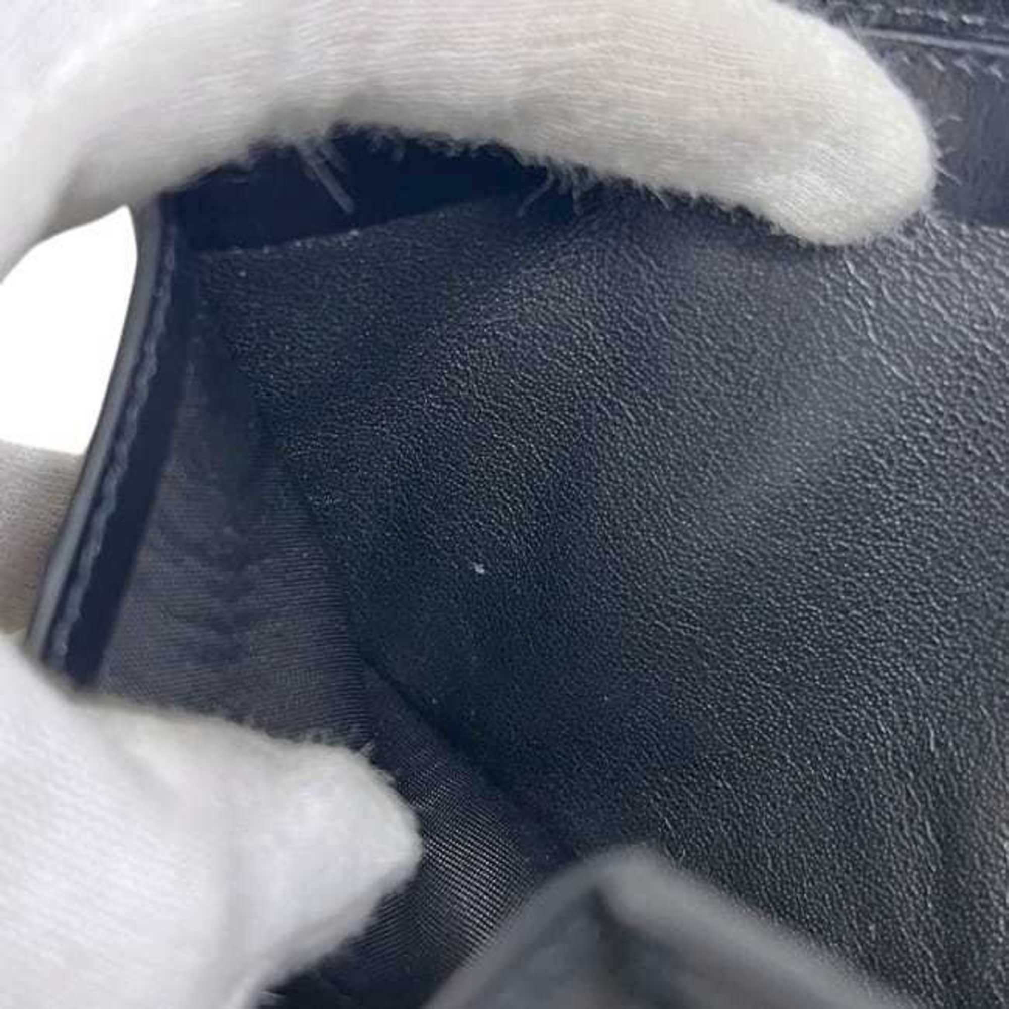 Saint Laurent Bifold Wallet ec-24865 Black GBL463249 0918 YSL Leather SAINT LAURENT PARIS Men's Women's