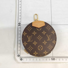 LOUIS VUITTON Louis Vuitton Monogram Eyeshadow Pouch LBC002 Bag Brown Leather Women's — New - Store Return