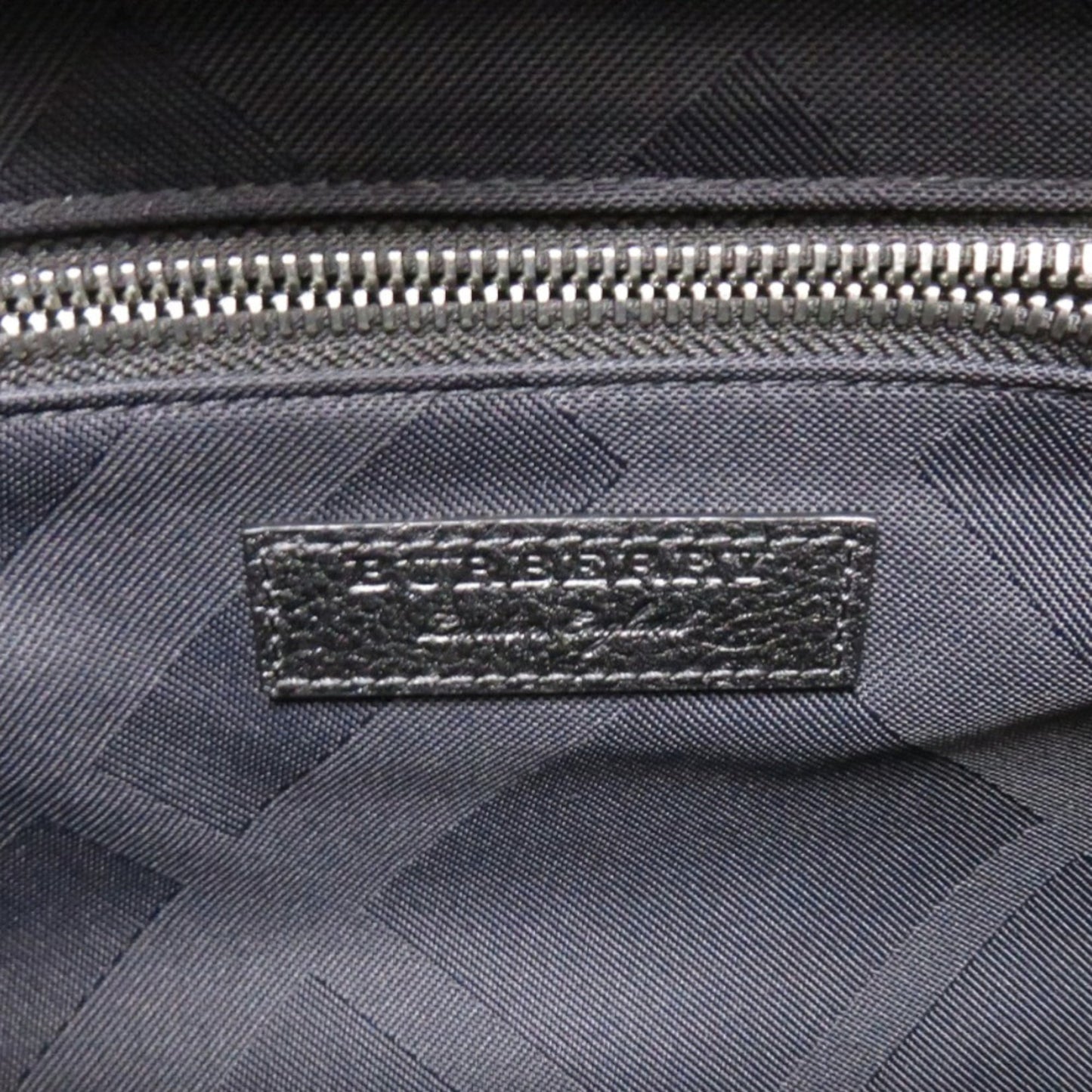 Burberry 4064913 Nylon Acrylic Polyamide Black Backpack Daypack 0537 BURBERRY