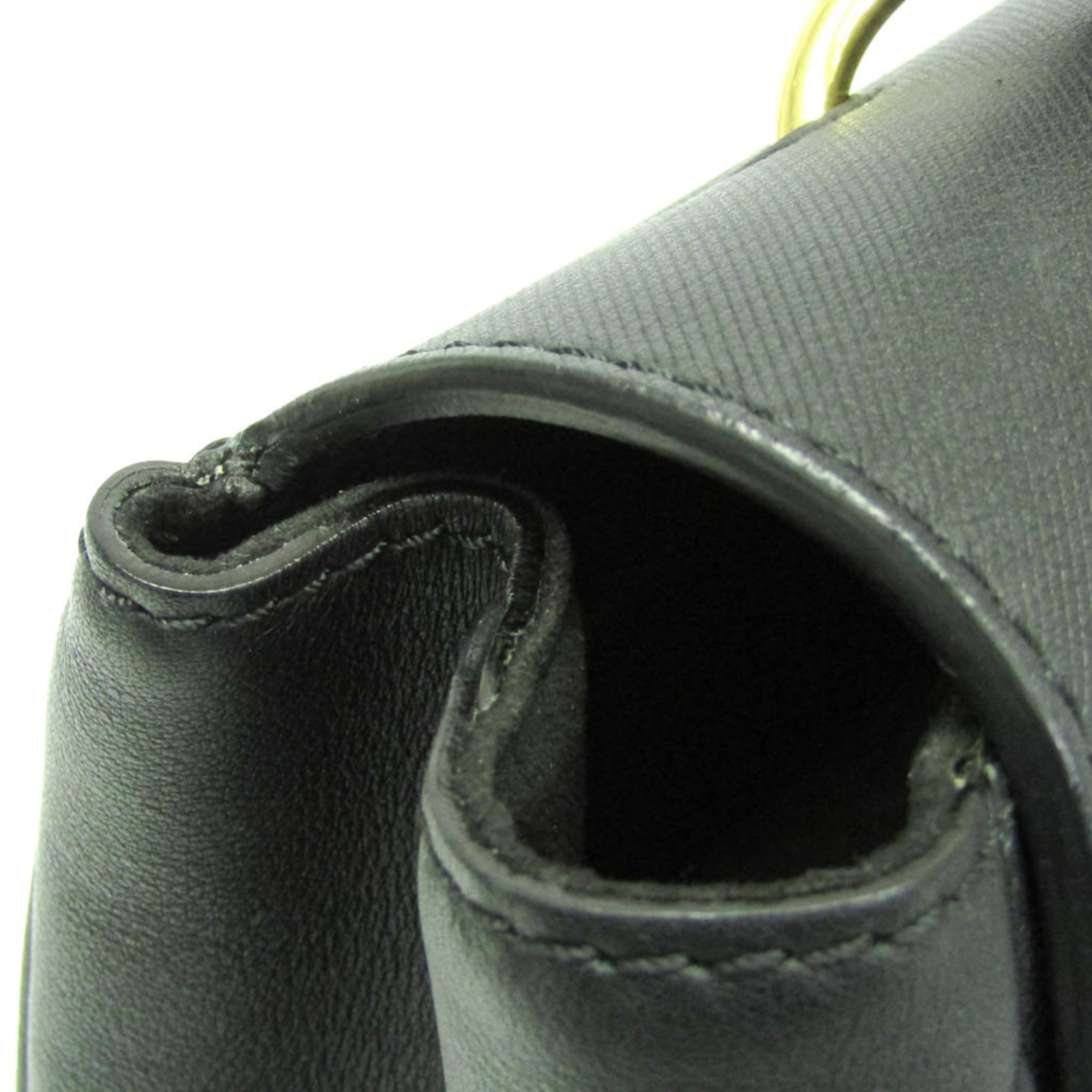 Burberry 4054220 Women's Leather Handbag,Shoulder Bag Black